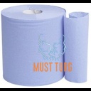 Hand paper 2 layers 555mX24cm blue
