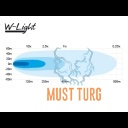 W-light Thunderbolt 100W 11-32V 9423lm Ref.50 6000K E9 R10