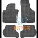 Rubber mats 4pcs Volkswagen Skoda Seat