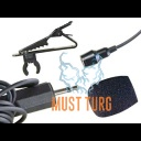 Hands free microphone for the transmitter President