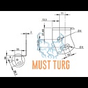Lisatule raam 585mm X-Vision Optima 12 tulele EU numbrimärgi taha Lisatule raam 585mm X-Vision Optima 12 tulele EU numbrimärgi taha