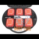 Warning light set 6 rechargeable lights yellow synchronizable Warning light set 6 rechargeable lights yellow synchronizable