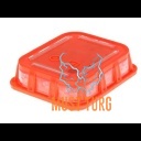 Warning light set 6 rechargeable lights yellow synchronizable Warning light set 6 rechargeable lights yellow synchronizable