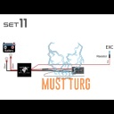 Auxiliary light wiring set DTP4 CAN 12V 1x350W 24V 1x700W