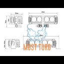 Lazer Triple-R 1000 Gen2 Beacon 88W 9-32V Ref.12.5 9240lm white