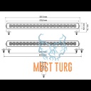 Work light Bullboy Proline Reactor Single 578mm 150W 10-30V 17000lm R10