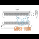 Work light Bullboy Proline Reactor Double 532mm 150W 10-30V 18000lm R10
