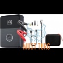 Jump starter battery bank compressor 12V 1000A 10bar