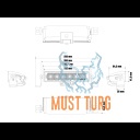 Optibeam Pure 185 Work 72W 9-36V 5000lm R10 IP68