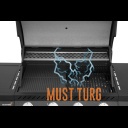 Gas grill Mustang Nashville 4+1 16kW black