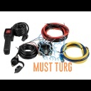 Winch 2268kg 12V 3.8hp / 2.8kW IP67 Rock