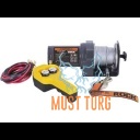 Electric winch 12V 907kg wire 15mx4.0mm 10000