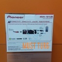 Car radio with Pioneer MVH-181UB remote control