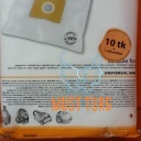 Vacuum cleaner bags suitable for over 51 brands 10pcs + 1micro filter Nedis