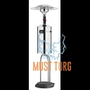 Patio heater - stainless steel with ELEGANCE gas