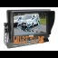 Screen for 7" brake light camera sets 11-32V with 4 terminals -066