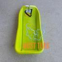 Plastic sled with size 90.5x41x17cm green