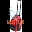 Tool bag on wheels with telescopic handle with backpack function KS Tools