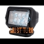 Work light search light 30 ° remote controlled 12-24V 50W 4000lm black BullBoy