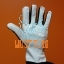 Work gloves black / white nylon / goatskin no.10