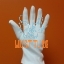 Cotton white gloves no.10 12 pairs