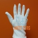 Cotton white gloves no.10 12 pairs