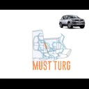 Tagaluugi amort VW Amarok 13-