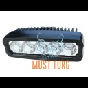 Work light 15W 9-36V 1050lm CE 10R RFI / EMC IP68 black SAE