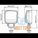 Töötuli 10W 9-32V 500lm EMC IP68 Nordic