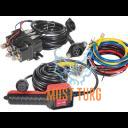 Winch with synthetic rope 2268kg 12V 3.8hp / 2.8kW IP67 Rock