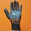 Work gloves with PU coating nylon no.9