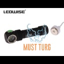 Headlight Ledwise LEGEND 1700lm with 6000K battery