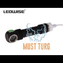 Headlamp with Ledwise LEGEND 1675lm 4000K battery