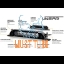 Kaugtulede kit. VW Caddy 2015- Lazer Liner-6 Elite