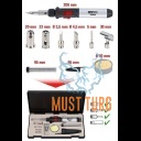 Soldering iron gas flask + 9 accessories KS Tools