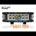 Töötule-kaugtule paneel küljevalgustusega soojendusega ATV le led 72W 10-30V 7200lm W-Light