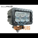 Work light 60W 12-48V 5000lm IP68 ADR EMC CISPR 25 Class 5 point lighting Bullpro