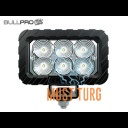 Work light 60W 12-48V 5000lm IP68 ADR EMC CISPR 25 Class 5 point lighting Bullpro