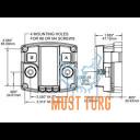 Battery distribution relay 12 / 24V 120A is suitable for cars and boats