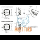 Töötuli Lazer Utility-25 25W 9-32V 3016lm