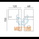 Seinavalgusti Kobi Quazar 12 liikumisanduriga must 230V max 11W IP44