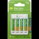 Akupatareid 4xAAA 850mAh koos USB akulaadijaga patareidele AA/AAA GP