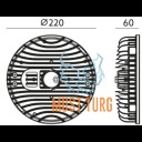 Industrial luminaire 100W 230V 11000lm 4000K Nexus warranty 3 years