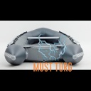 Inflatable boat Bush S-350 350x166cm load capacity 600kg