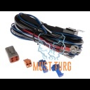Wiring harness for one auxiliary light with parking light DTP with 4 terminals 12V 40A
