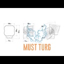 Work light Lazer Utility-80 HD 10-32V 80W 8940lm 5000K with EMC certificate