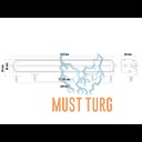 Kaugtuli Optibeam Super Captain Dual Rage 600 parktulega 411W 9-36V 27000lm