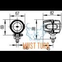 Work light Hella Modul 50 15W 9-33V 800lm CE 10R ADR