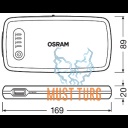 Booster battery bank 12V 150A 6000mAh Osram OBSL200
