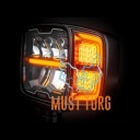 Snow plow light Strands HI-LO 10-32V 30W / 60W 2000 / 5000lm Ref. 17.5 right